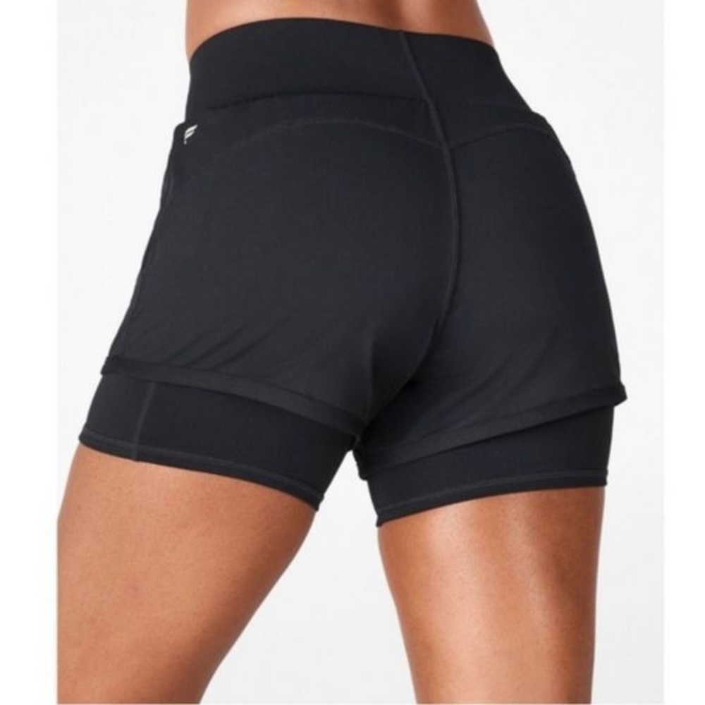 Black Fabletics Athletic Shorts